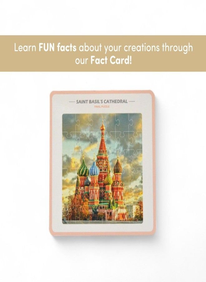 Mittimate Saint Basil’s Cathedral Jigsaw Puzzle Game for Kids Age 4 to 6 Old I 36 Pieces Puzzle Toy I Birthday Gift for Children - Image 4